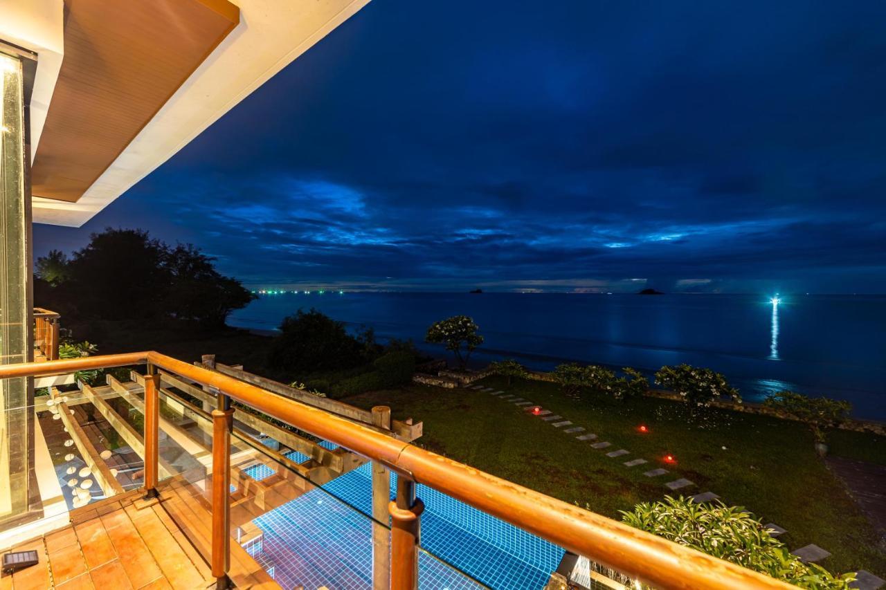 Beachfront Modern 4 Bedroom Pool Villa - Rv HHQ Exterior foto