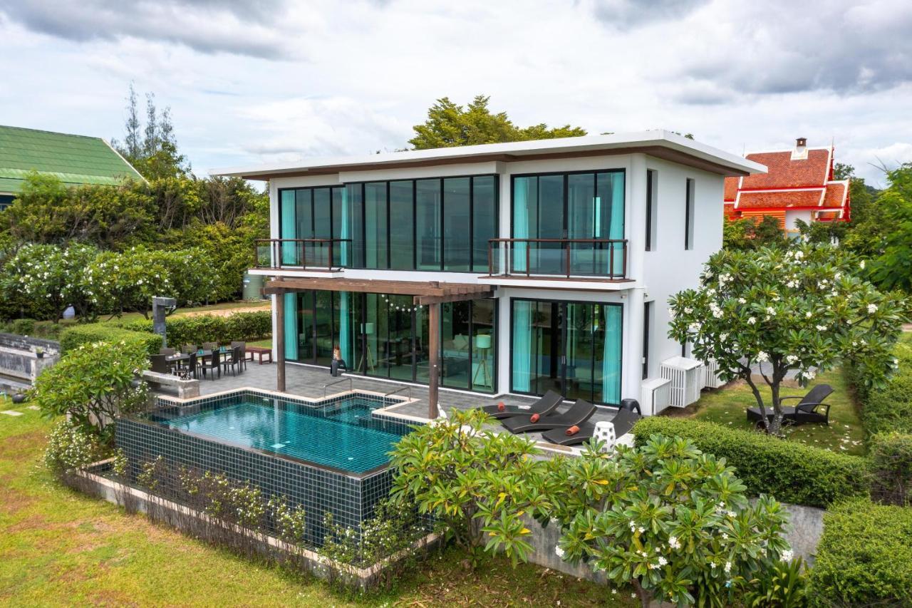 Beachfront Modern 4 Bedroom Pool Villa - Rv HHQ Exterior foto