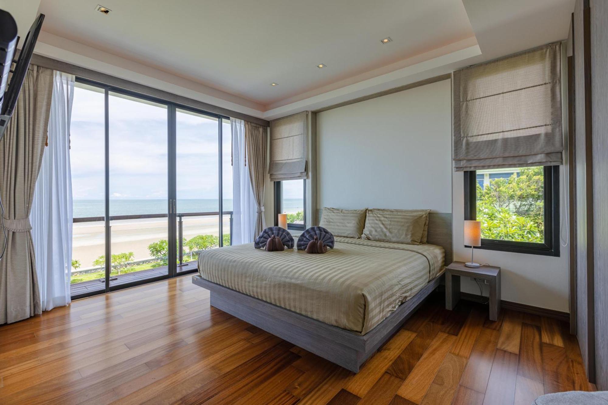 Beachfront Modern 4 Bedroom Pool Villa - Rv HHQ Exterior foto
